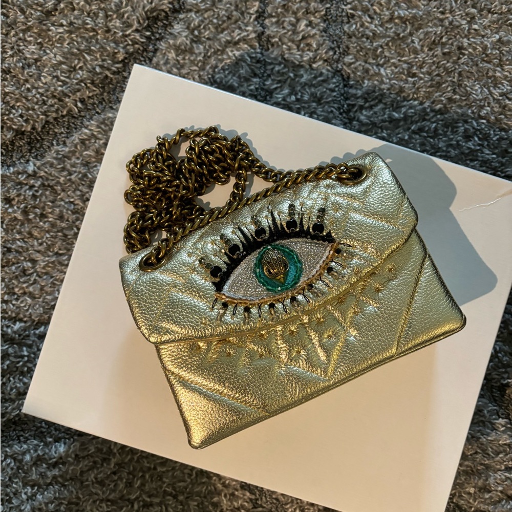 Gold Kurt Geiger Bag